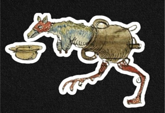 L'âne à marmite logo/concert